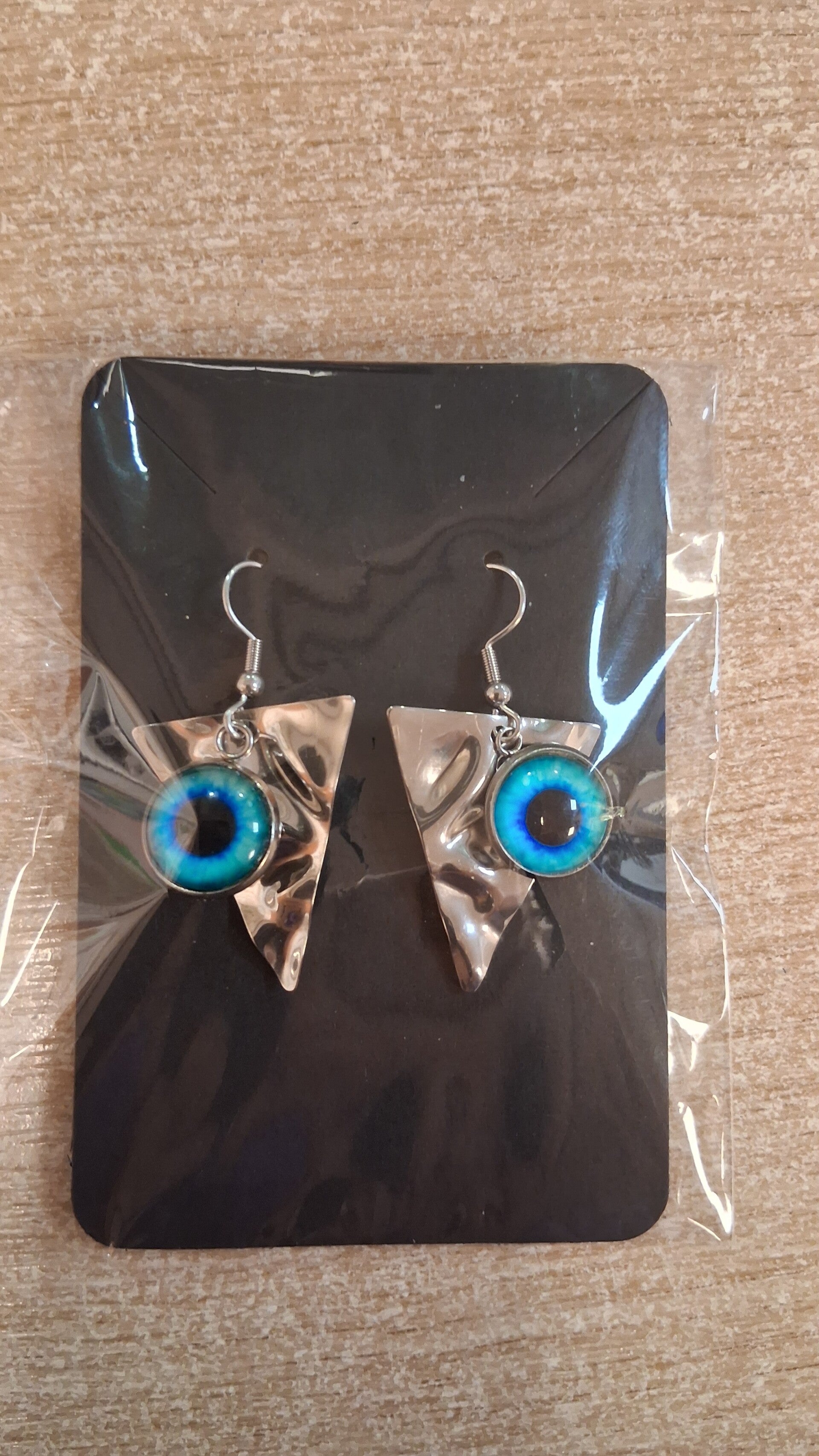 Coloured Eye Earrings
