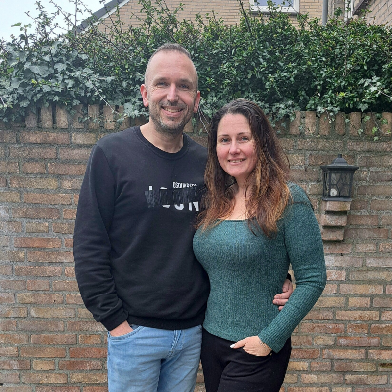 Michiel en Lynette Venema