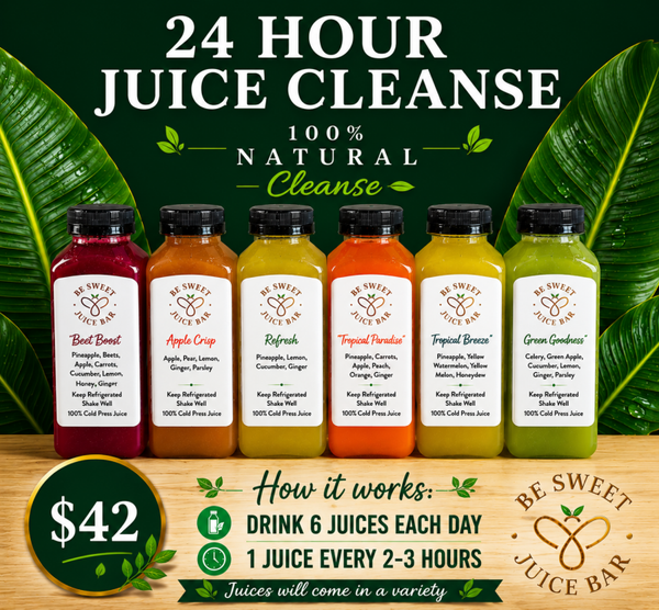 24 HOUR (1 DAY) JUICE CLEANSE