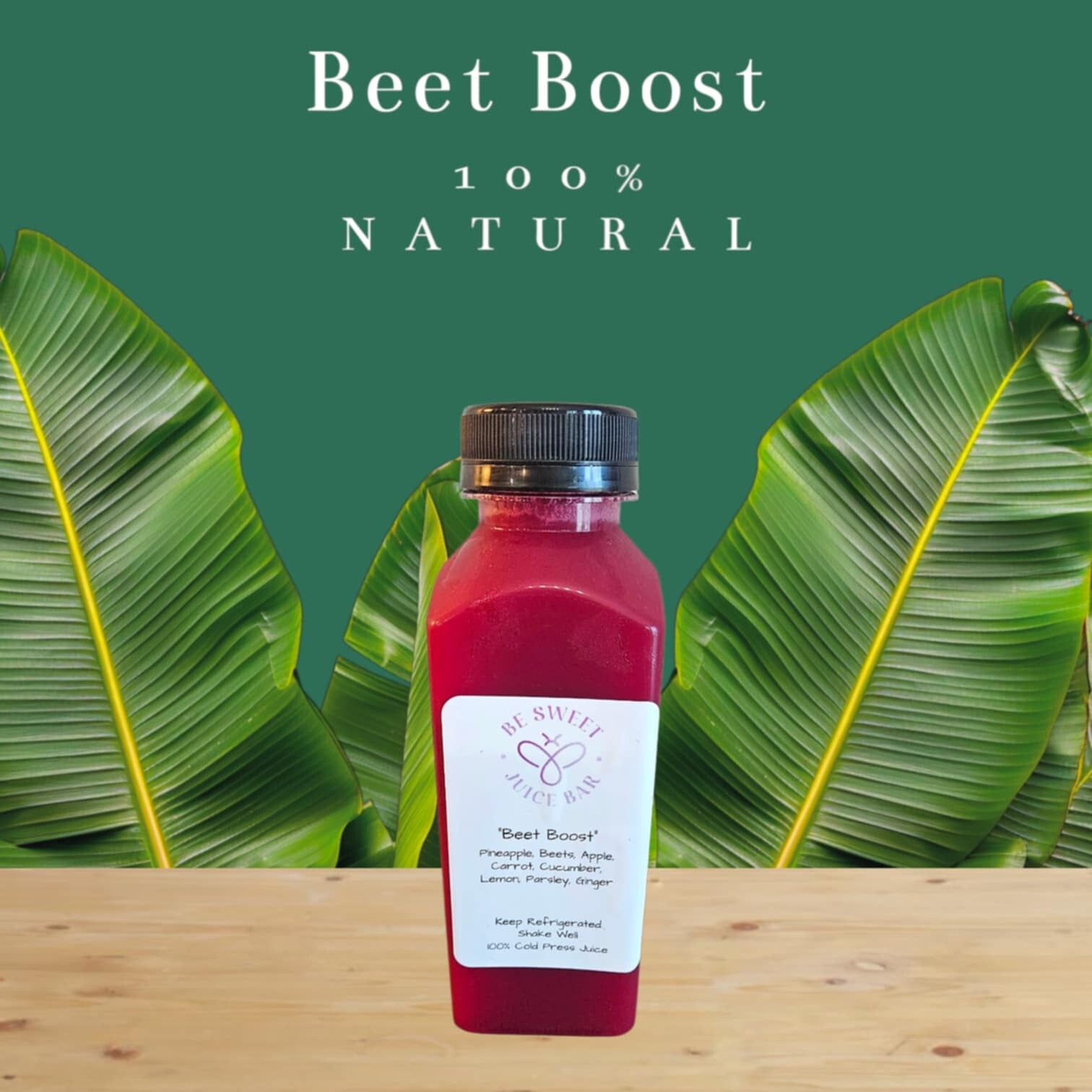 BEET BOOST - (ONE) 12oz bottle