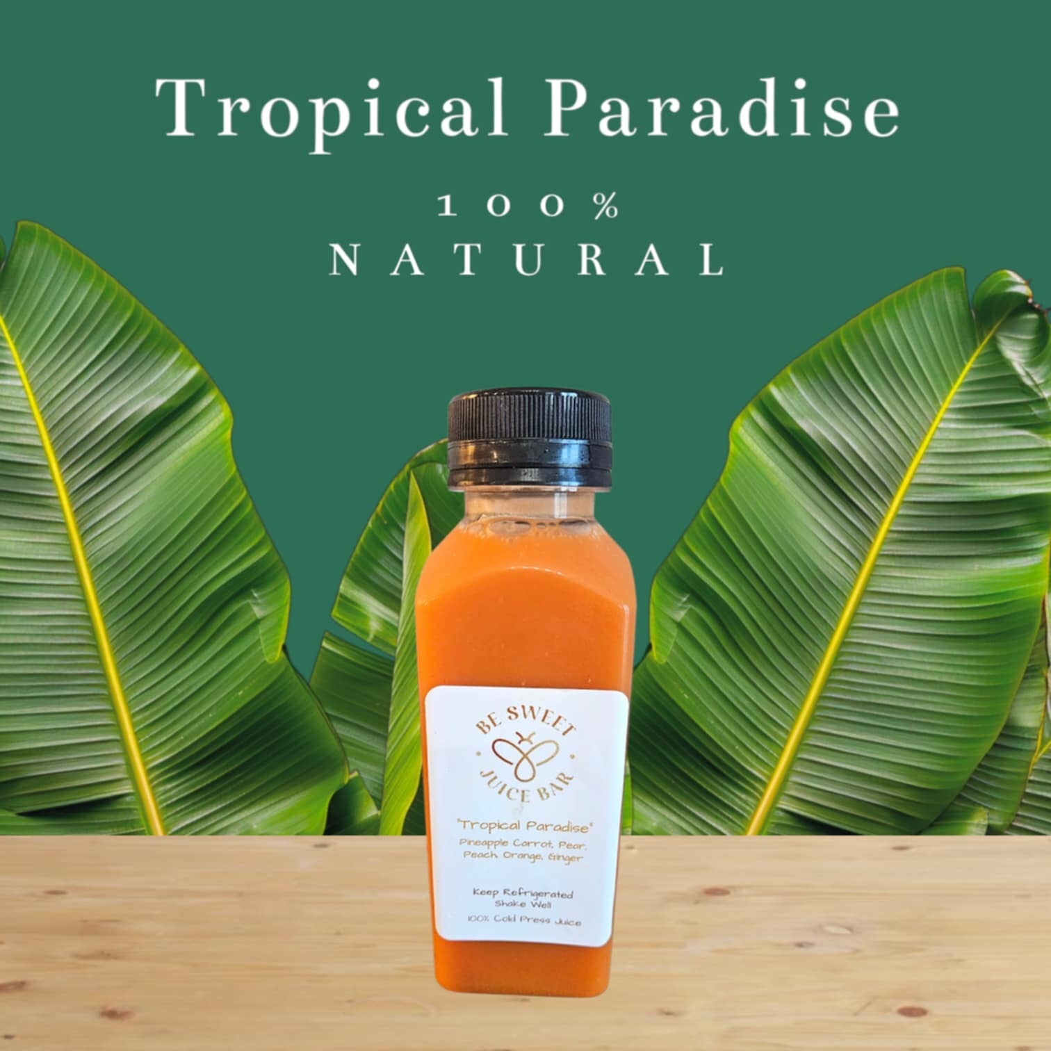 TROPICAL PARADISE - (ONE) 12oz bottle