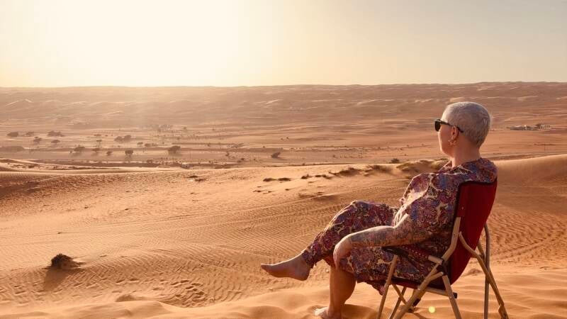 Vrede en stilte vinden in de woestijn tijdens mijn herstel - My Shitty Titty Life