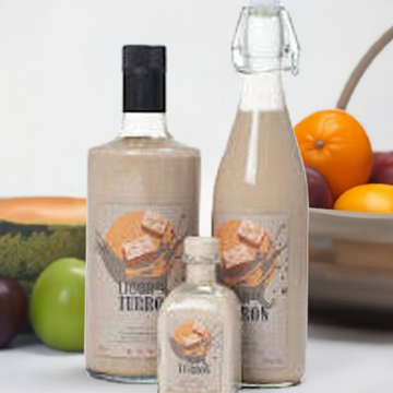 Licor Artesanal con Turrón –