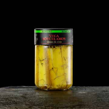 Queso Curado al Romero en Aceite de Oliva Virgen Extra - 400g