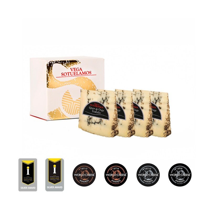 Queso de Oveja con Trufa Negra – Cuña de 200 g aprox.