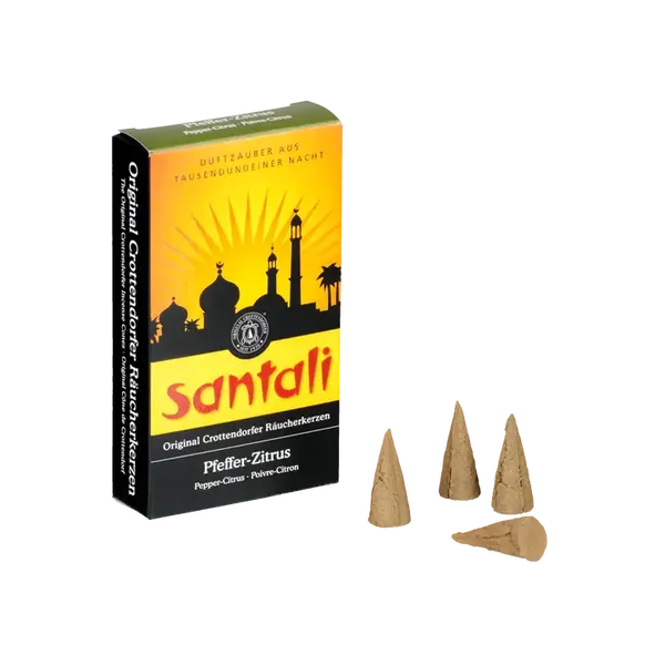 Räucherkerzen Pfeffer Zitrus