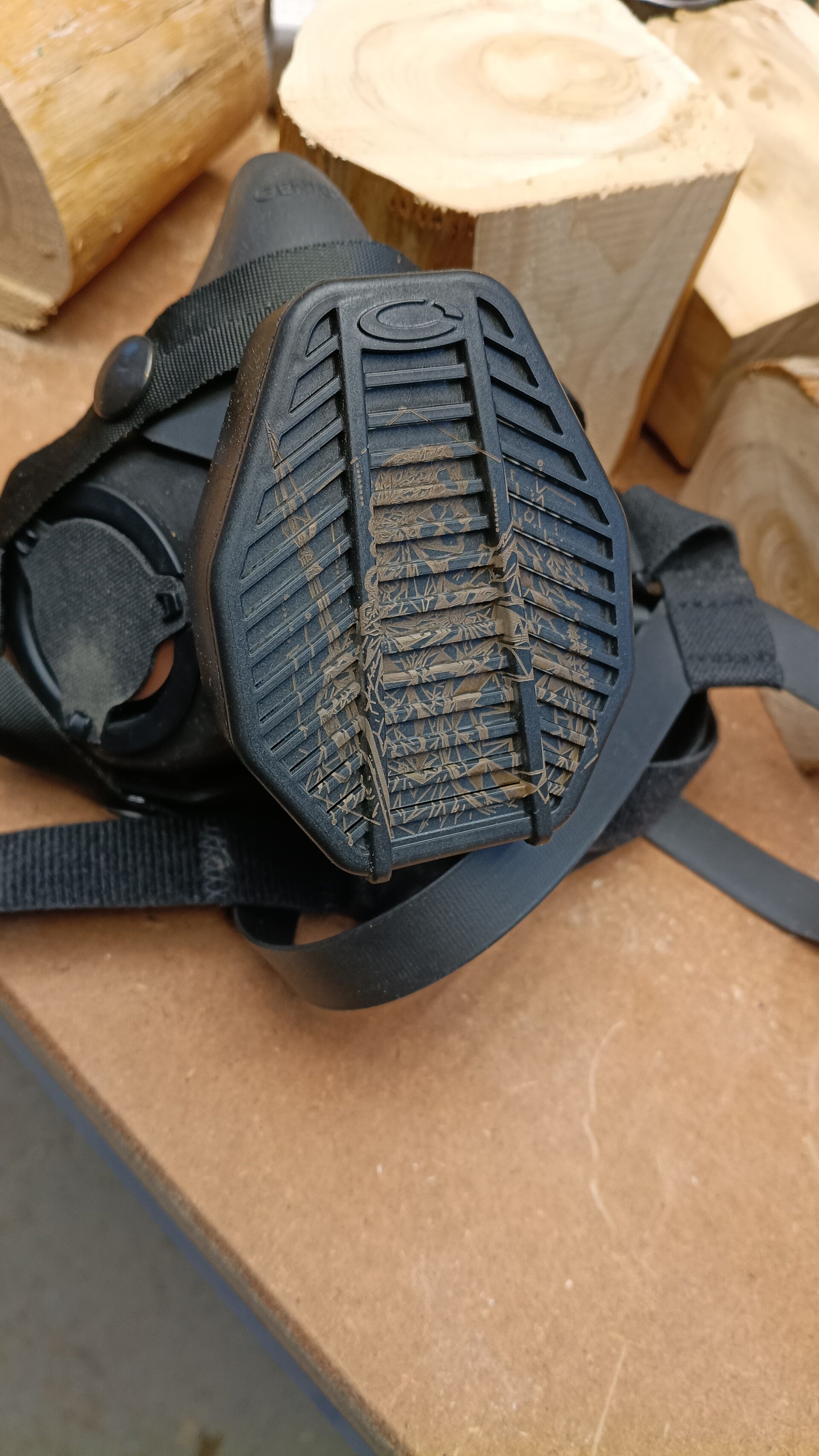 Helvetia Edition Lasergravur für Gentex Ops-Core Maske