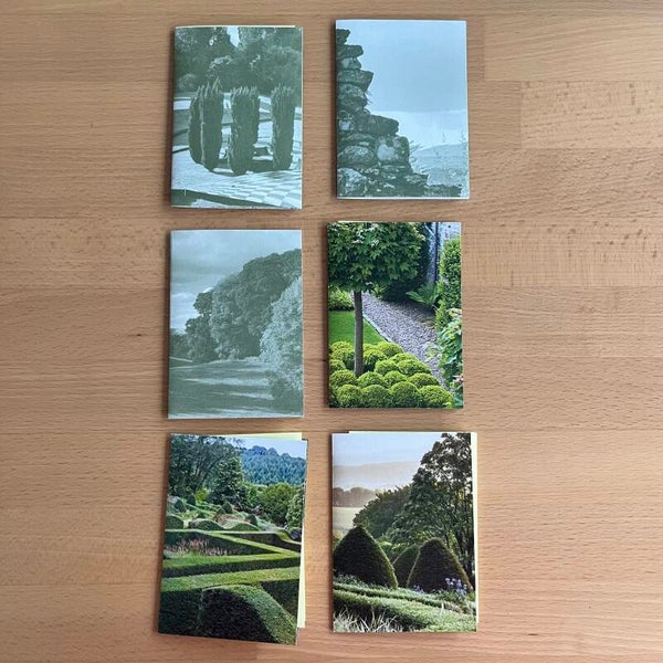 6-teiliges Kartenset mit Couverts / A7