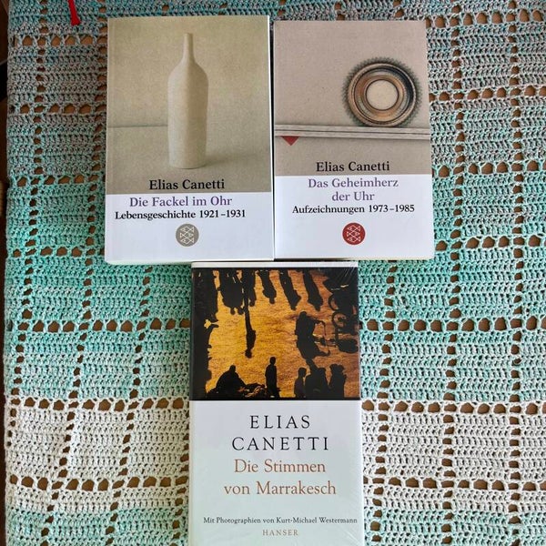 3 Bücher von Elias Canetti im günstigen Set / NEU