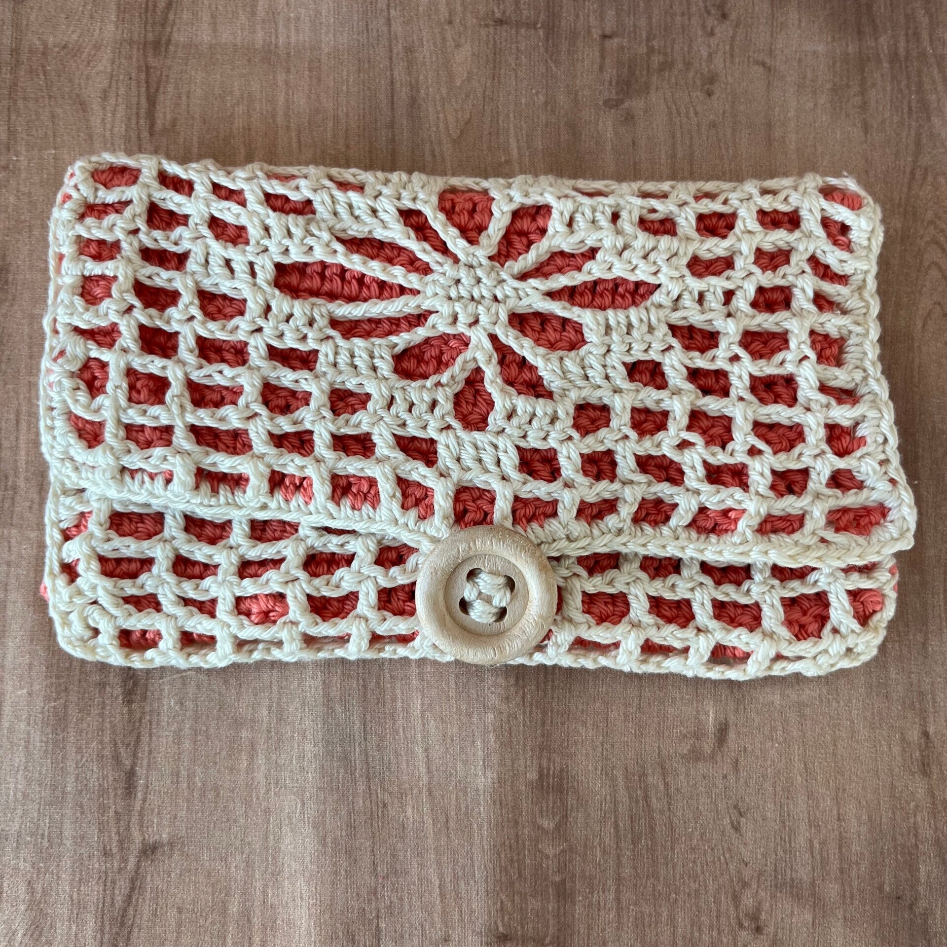 Häkeltäschchen, 18 x 11 cm