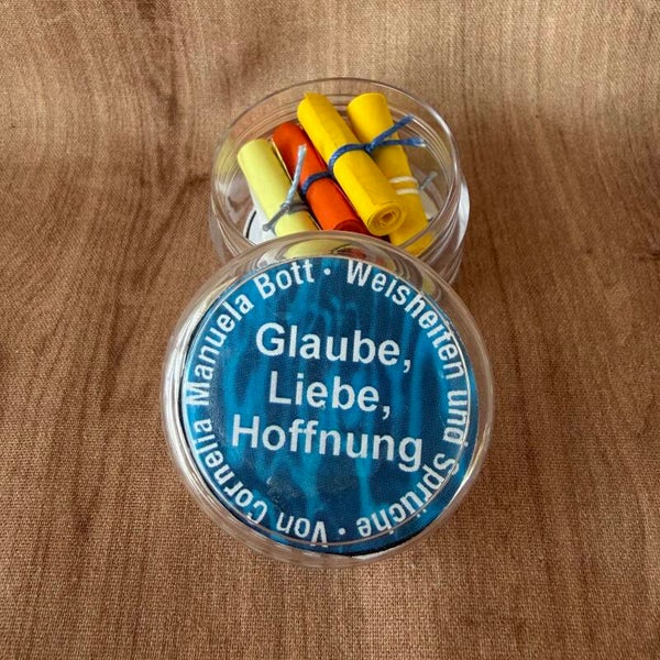 Mini-Löslidösli: Glaube, Liebe, Hoffnung