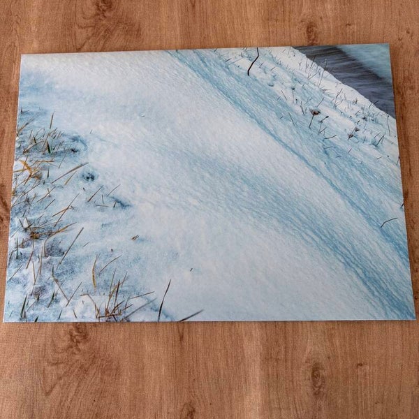 C5-Couverts: Schneegruss / Upcycling