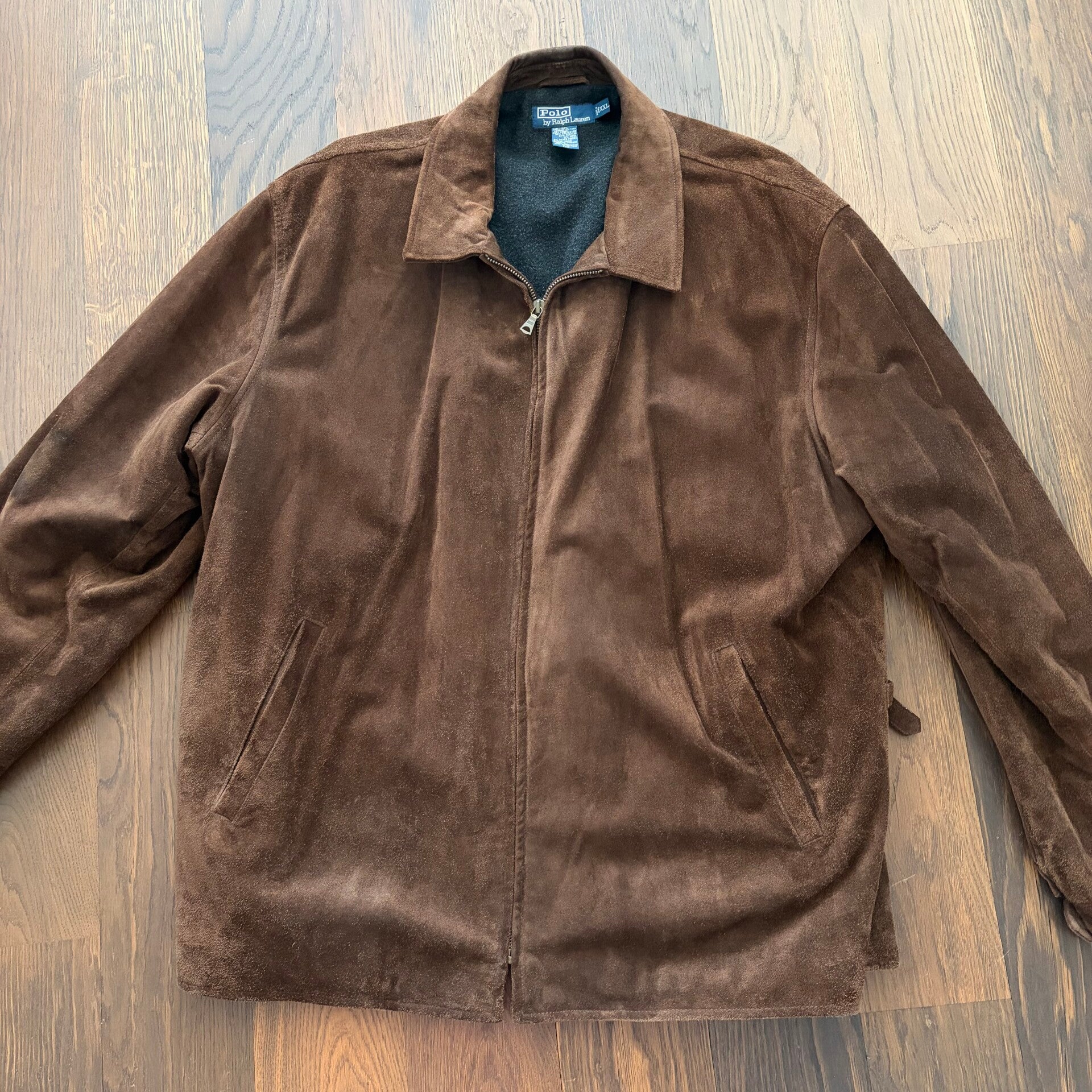 Wildlederjacke: Polo by Ralph Lauren / XXL