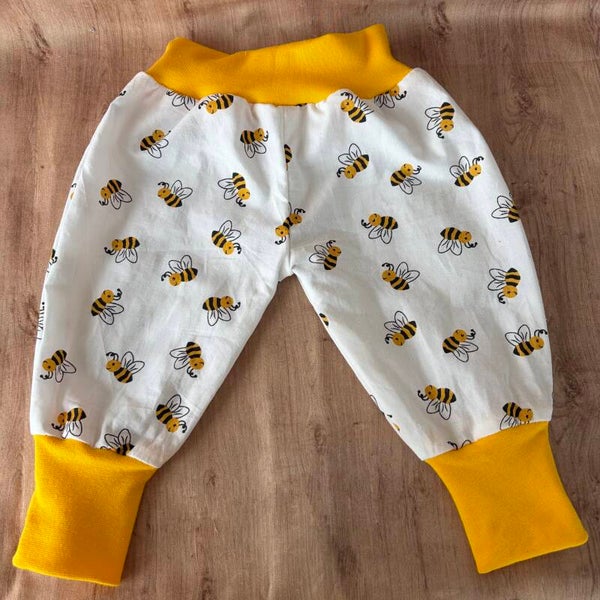 Babyhösli «Bienchen», Grösse 50 / 56, genäht
