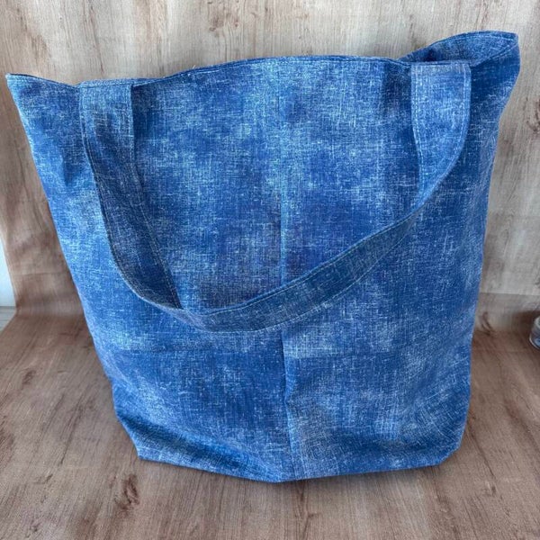 Stabile Tasche, genäht / Upcycling