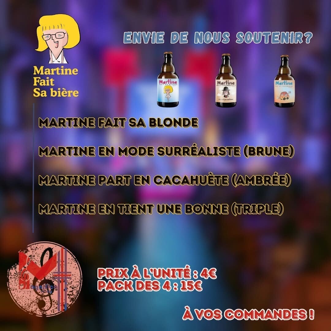 Martine en tient une bonne