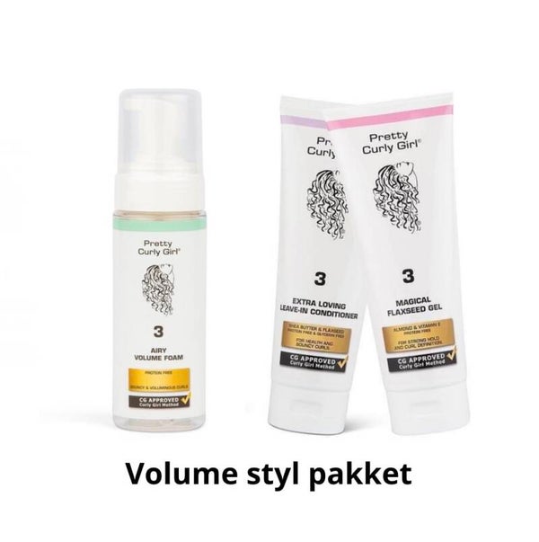 Pretty curly girl - volume styl pakket