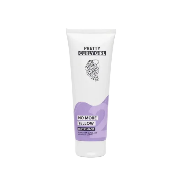 Pretty curly girl - silver masker