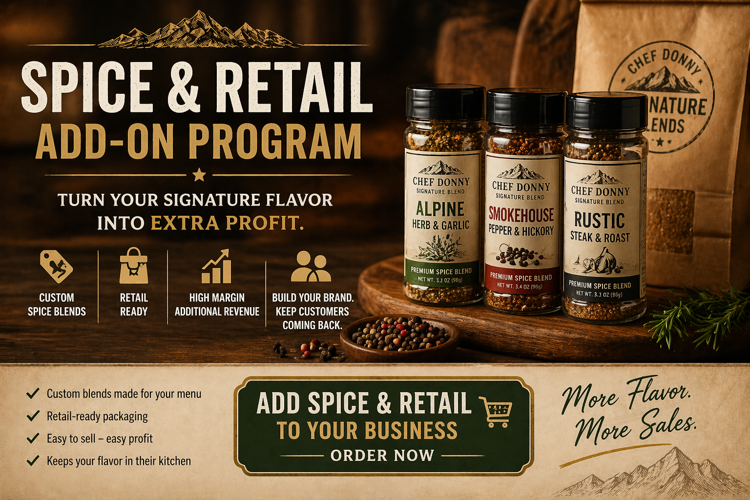 Basic Spice Retail Products Program