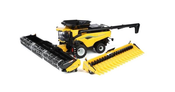 New Holland CR 11 Combine met Graan & Mais bak USA versie
