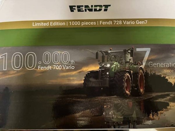 Fendt 728 {100.000 Ed } 1;32   Tijdelijk Uitverkocht