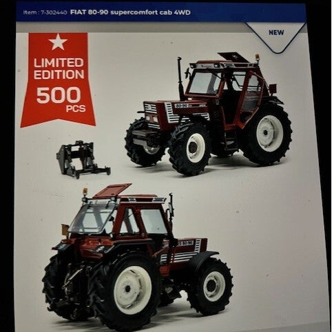 Fiat 80-90 Supercomfort cab  wd 1;32