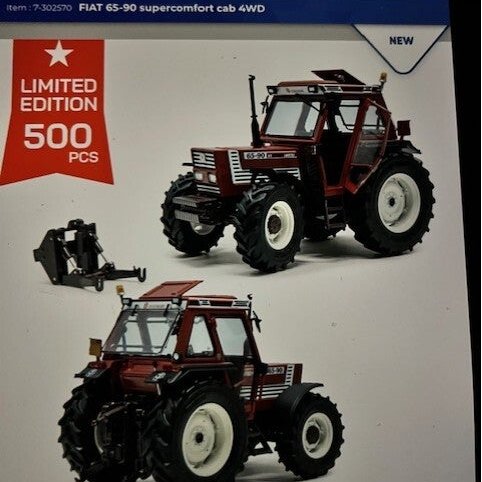 Fiat 65-90 Supercomfort cab 4 wd