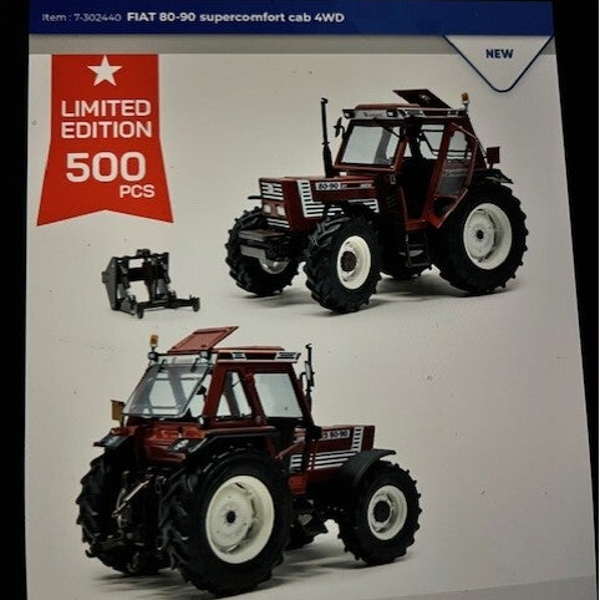 Fiat 80-90 Comfort Cab  wd 1;32