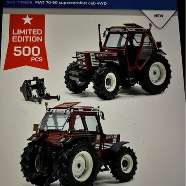 Fiat 70-90 Supercomfort cab 4 wd 1;32