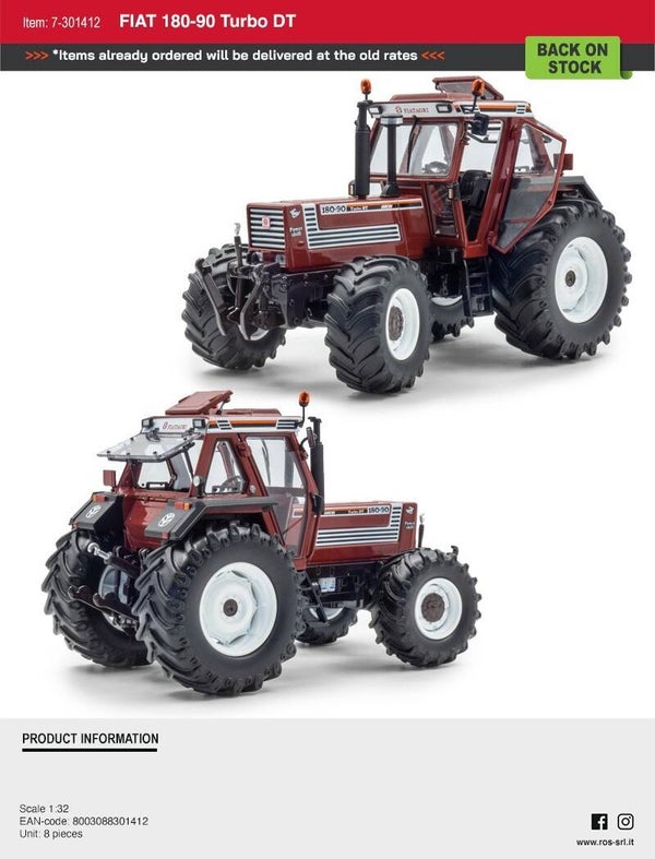 Fiat 180-90 Turbo DT  1:32