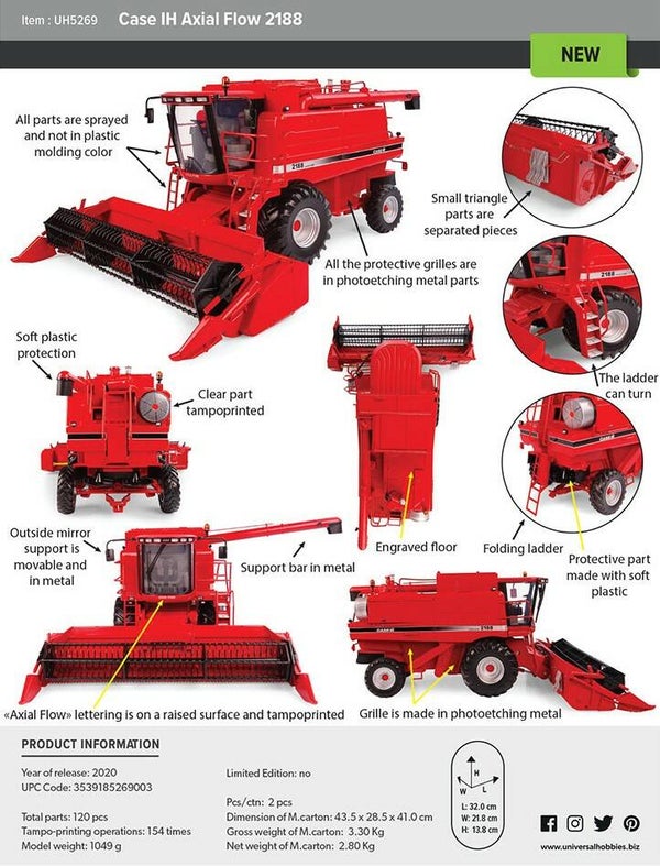 Case IH Axial flow2188