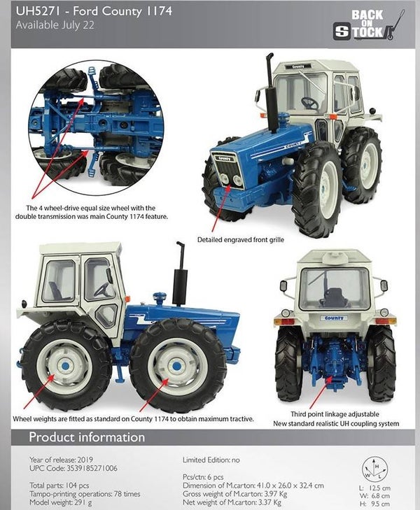 Ford County 1174 1;32