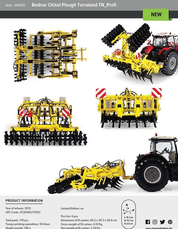 Bednar Chisel ploeg terraland