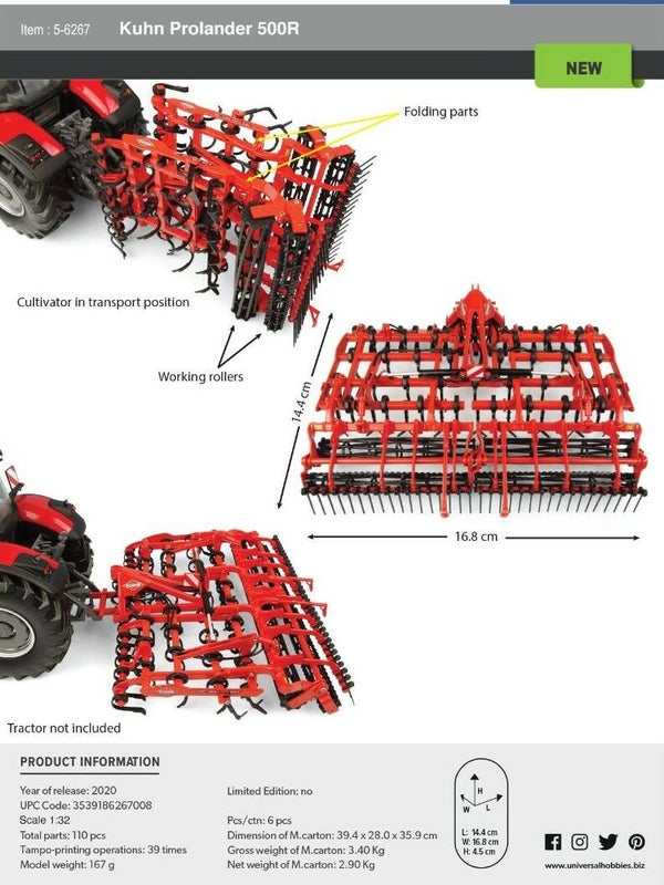 Kuhn Prolander500 R  1;32