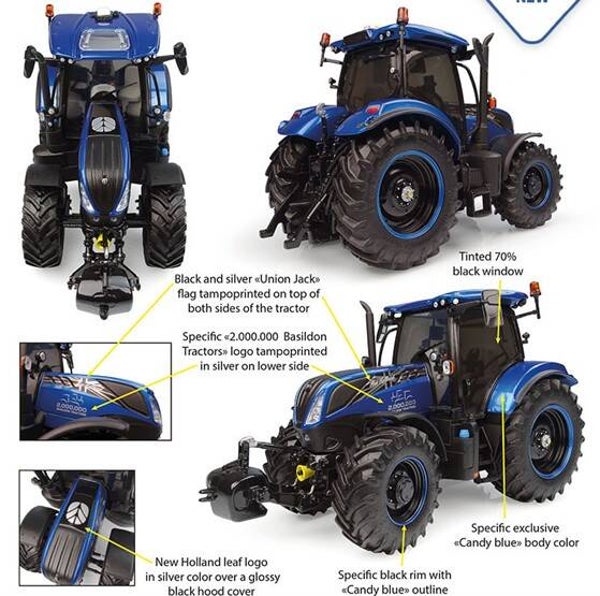 New Holland  T 7 . 225 million Basildon Ed  1.32