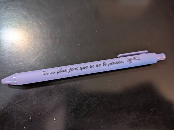 Stylo de renforcement personnel