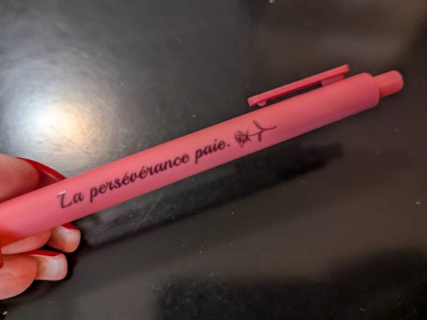 Stylo de renforcement personnel