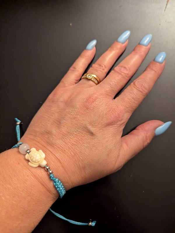 Bracelet tortue turquoise
