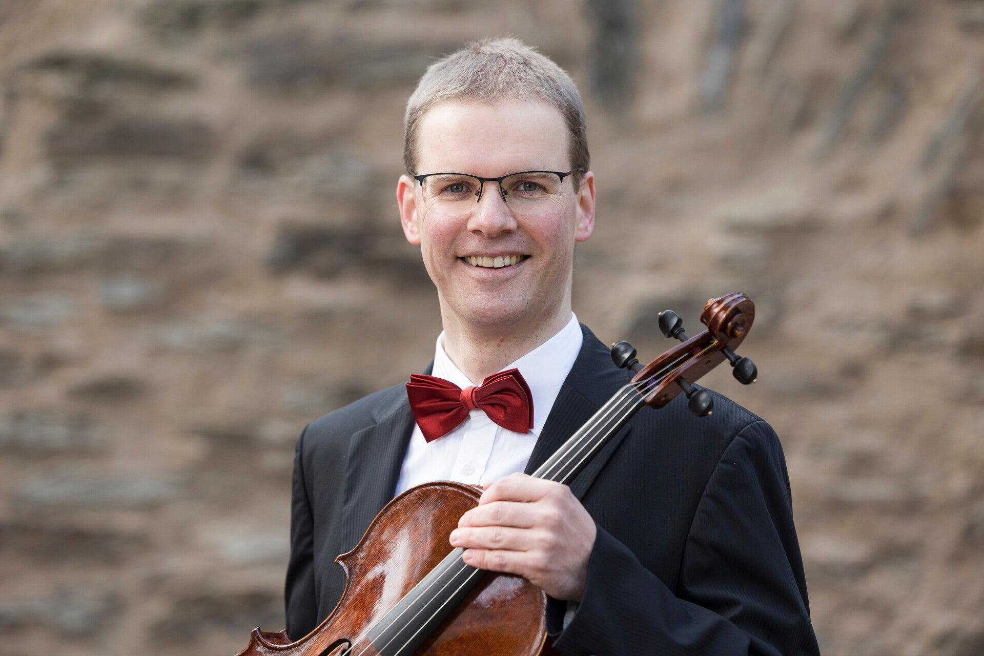 Solist, Musiker, klassische Livemusik, Viola, Violine