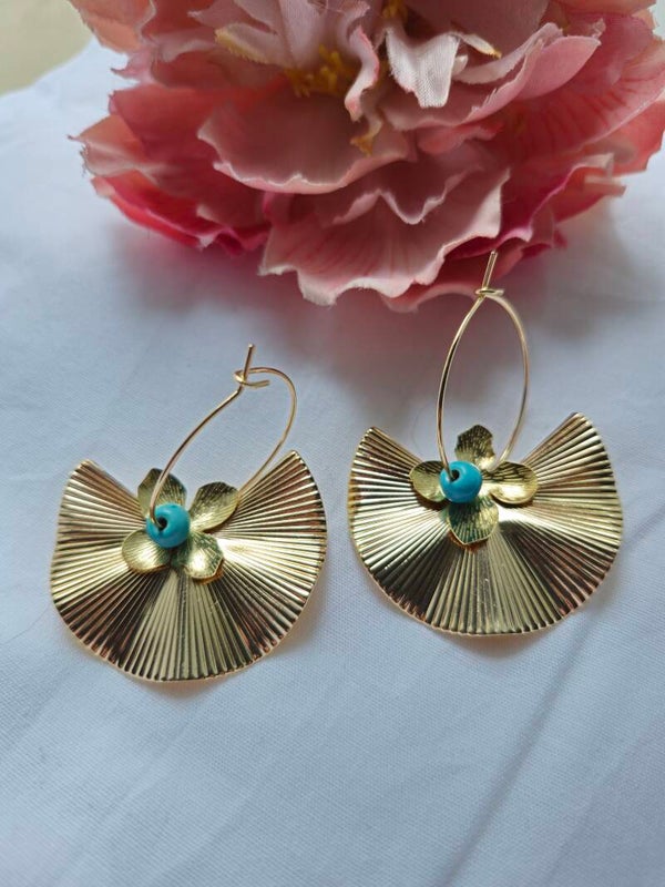 Boucles d'oreilles Eglantine