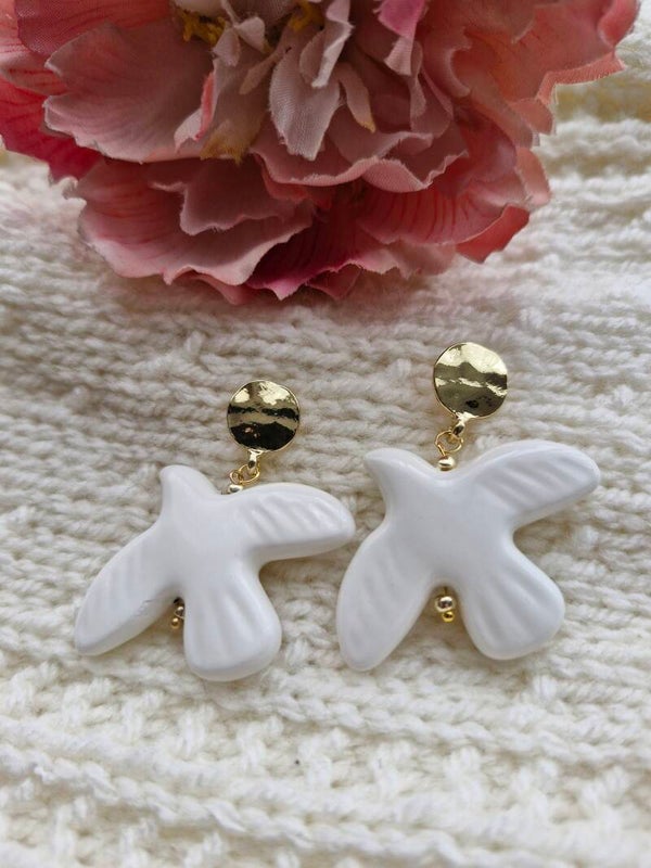 Boucles d'oreilles Colombe