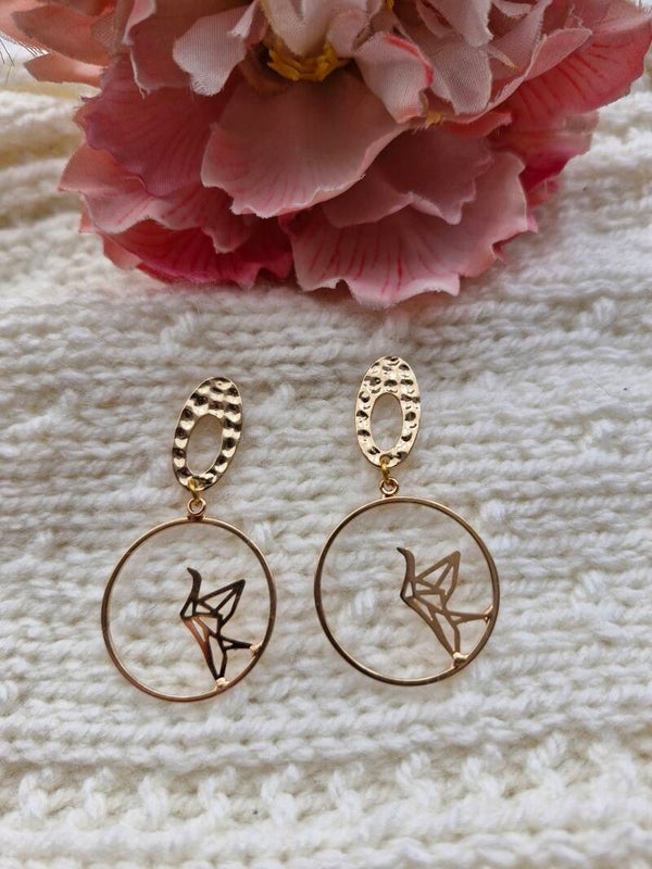Boucles d'oreilles Ambre
