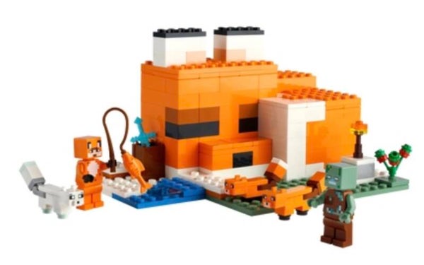 Set 21178 Minecraft het vossenhol te koop - 2e hands