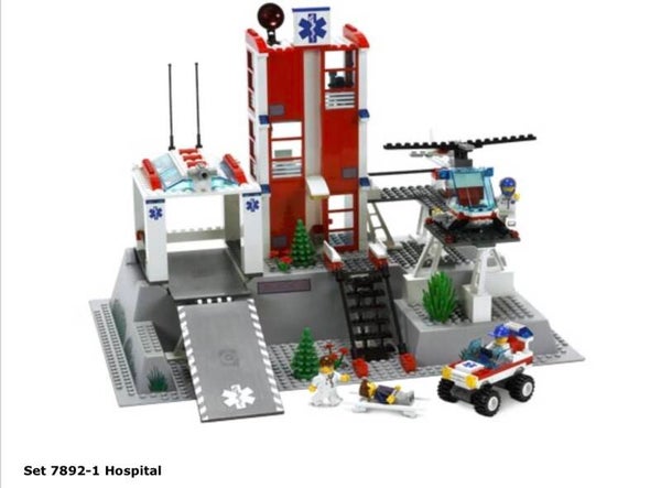 Set 7892 Ziekenhuis - 2e hands LEGO te koop