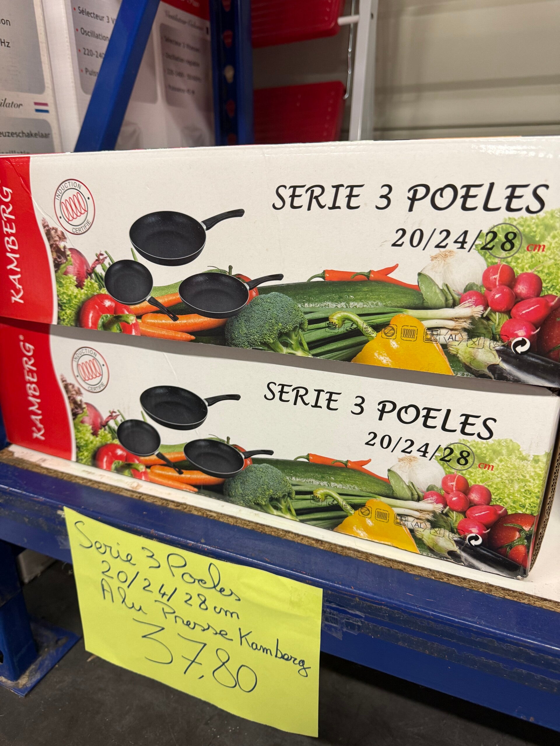 SERIE 3 POELES 20/24/28CM