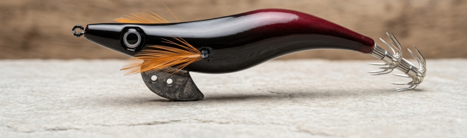 B2F squid jigs limited edition redback