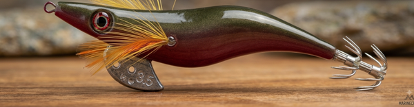B2F squid jigs limited edition Red herring