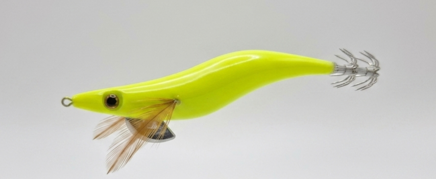 B2f squid jig neon assassin