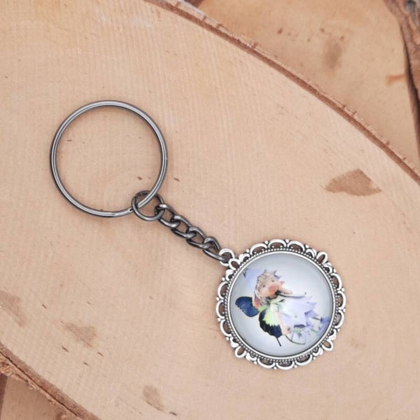 sleutelhanger elf 1 zilver