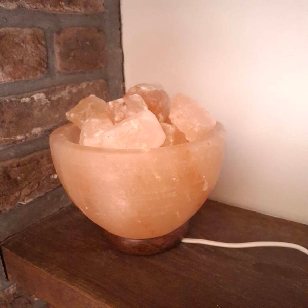 zoutlamp vuurschaal